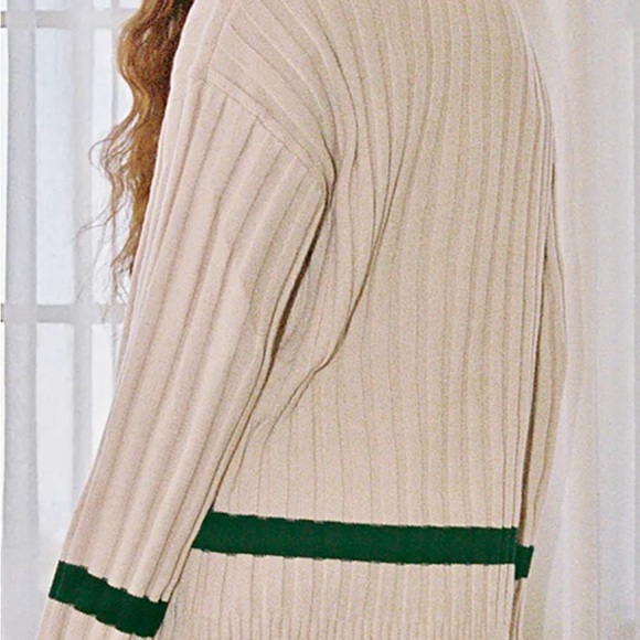 Beige Knit Sweater - Picture 5 of 9